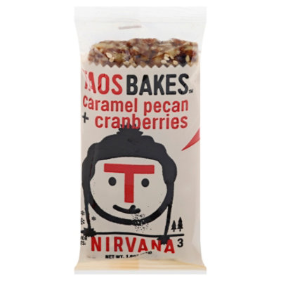 Taos Bakes Caramel Pecan Cranberry Bar - 1.8 OZ - Image 3