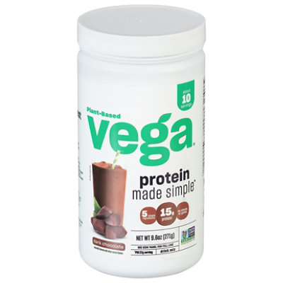 Vega Protein Simple Dark Choc - 9.6 OZ - Image 3