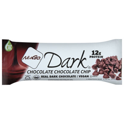 Nugo Dark Choc Chip Barp Chocolate - 1.76 OZ - Image 3