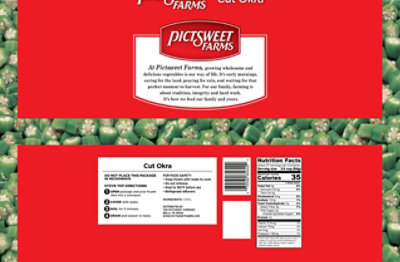 Pictsweet Cut Okra - 80 OZ - Image 5