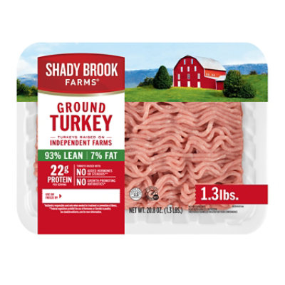 Shady Brook Farms 99% Fat Free Ground Turkey Breast Tray - 1.3 Lb