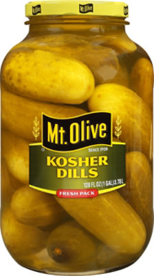 Mt Olv Kosher Dills - 128 FZ - Image 1