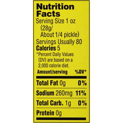 Mt Olv Kosher Dills - 128 FZ - Image 3