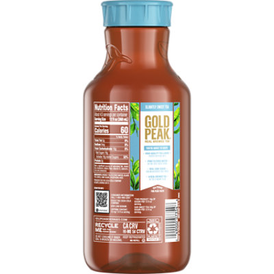 Gold Peak Slightly Sweet Tea Bottle - 52 Fl. Oz. - Image 7