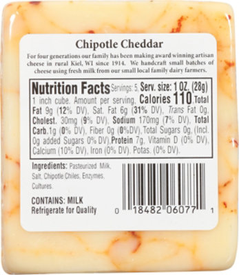 Hennings Chipotle Cheddar Cheese - Image 6
