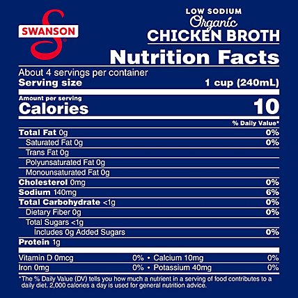 Swanson Broth Chicken - 32 OZ - Image 4