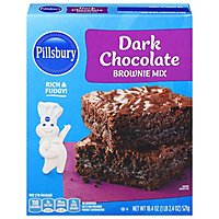Pillsbury Dark Chocolate Brownie - 18.4 OZ - Image 1