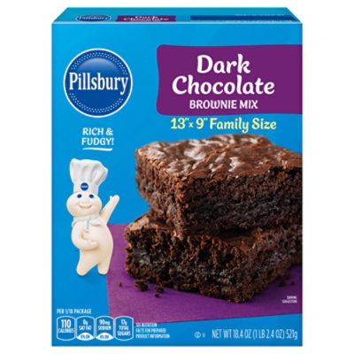 Pillsbury Dark Chocolate Brownie - 18.4 OZ