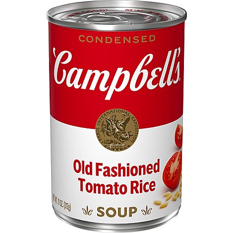 Campbells Tomato Rice Condensed Soup - 11 OZ
