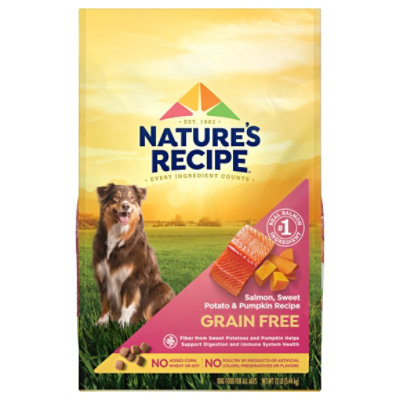 Natures Recipe Grain Free Salmon Dry Dog - 12 LB - Image 3