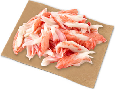 Previously Frozen Alaskan Flavored Surimi Snow Crab Legs - 1 lb - Image 1