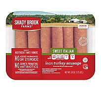 Shady Brook Farms Sweet Italian Turkey Sausage 6 Count - 2 Lb
