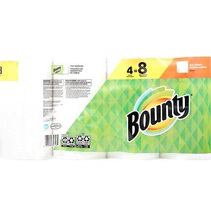 Bounty Paper Towels - 4 RL - Image 4