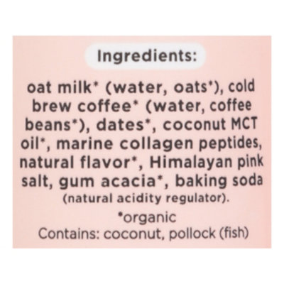 Pop And Bottle Oat Milk Latte Vanilla - 8 OZ - Image 5