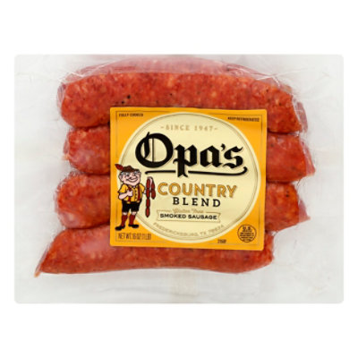 Opas Country Blend Smoked Sausage - 16 OZ - Image 3