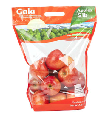 Signature Select/Farms Gala Apples Prepacked Bag - 3 Lb