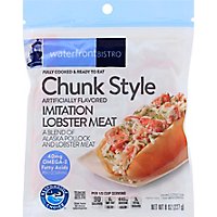 Waterfront Bistro Lobster Flavored Seafood W/surimi Chunk - 8 OZ - Image 2