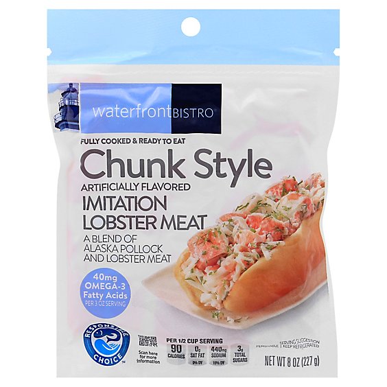 Waterfront Bistro Lobster Flavored Seafood W/surimi Chunk - 8 OZ