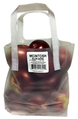 Fresh Mcintosh Apples, 5 lbs Tote 