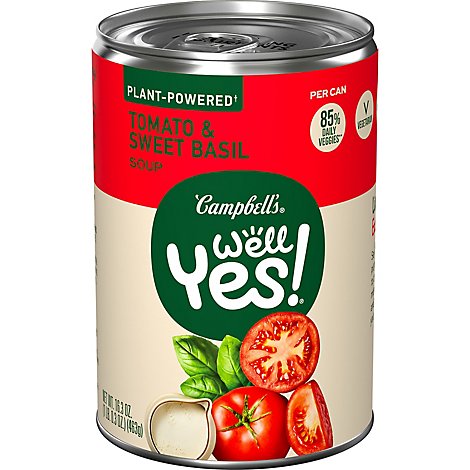 Campbells Tomato Basil Well Yes Soup - 16.3 OZ