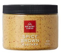 Hickory Farms Spicy Brown Mustard 6oz - 6 OZ