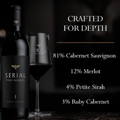 Serial Cabernet Sauvignon Wine - 750 Ml - Image 3