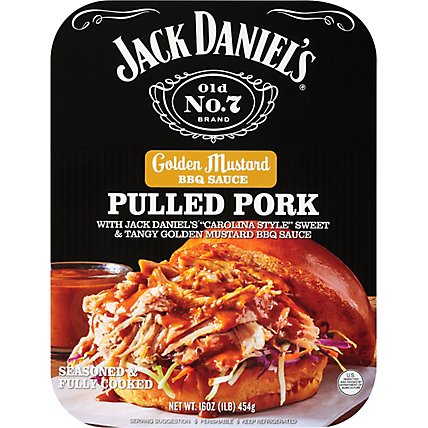 Jack Daniels Golden Mustard Pulled Pork - LB - Image 2