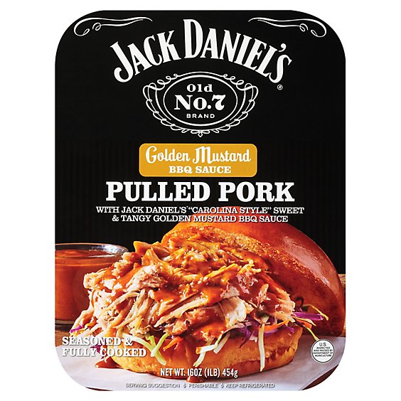 Jack Daniels Golden Mustard Pulled Pork - LB