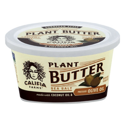 Califia Farms Plant Butter Sea Salt Olive Oli - 8 OZ - Image 1