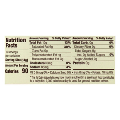 Califia Farms Plant Butter Sea Salt Olive Oli - 8 OZ - Image 4