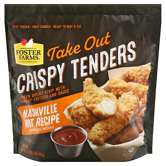 Foster Farms Fc Take Out Crispy Tenders Nashville Hot Dipping Sauce - 18 OZ