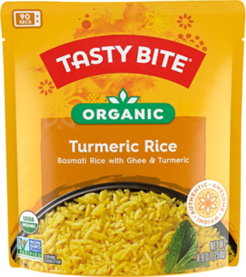 Tasty Bite Organic Turmeric Rice Fragrant Turmeric Rice 8.8.Oz - Image 1
