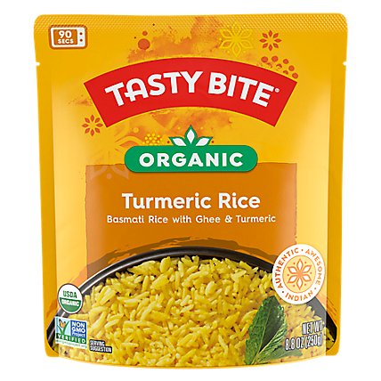 Tasty Bite Rice Turmeric Org - 8.8 OZ