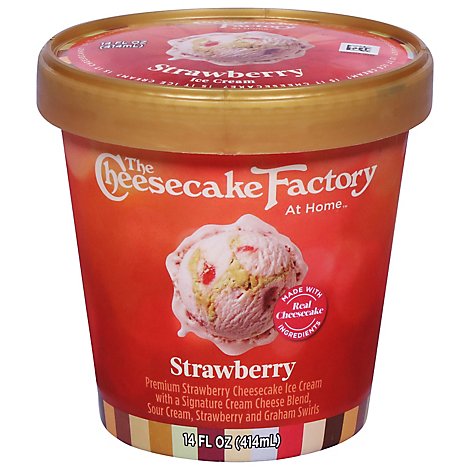 The Cheesecake Factory At Home Strawberry Ice Cream - 14 Fl. Oz.