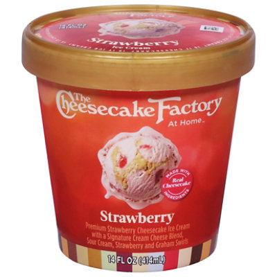 The Cheesecake Factory At Home Strawberry Ice Cream - 14 Fl. Oz.