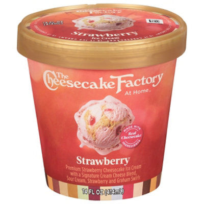 The Cheesecake Factory At Home Strawberry Ice Cream - 14 Fl. Oz.