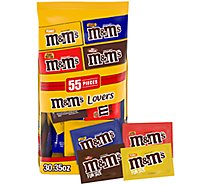 M&M'S Original Peanut Peanut Butter & Caramel Fun Size Chocolate Candy Bars - 55 Count
