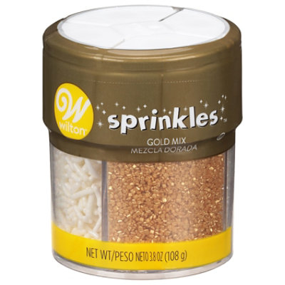 Wilton Pearl White Gold Sprinkles - 3.8 OZ - Image 2