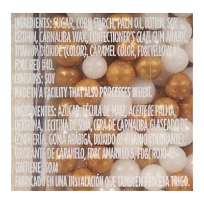 Wilton Pearl White Gold Sprinkles - 3.8 OZ - Image 5