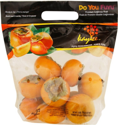 Persimmons Fuyu 2lb Bag Prepacked - 2 LB - Image 4