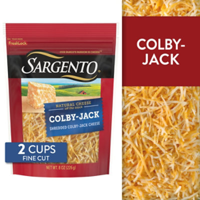 Ssargento Off The Block Fine Cut Colby-jack Natural Cheese Shreds - 8 OZ - Image 1