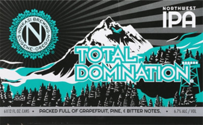 Ninkasi Total Domiation In Cans - 6-12 FZ - Image 4