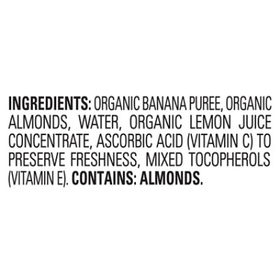 Happy Baby Organics Nutty Blends Organic Bananas With Almond Butter Stage 2 pouch - 3 Oz - Image 4