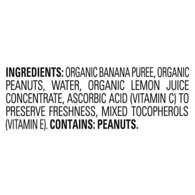 Happy Baby Organics Nutty Blends Organic Bananas With 1/2 Tsp Peanut Butter - 3 Oz - Image 5