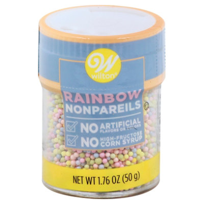 Wilton Rainbow Nonpareils - 1.76 OZ