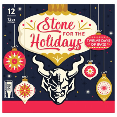 Stone 12 Days Of Ipa Mixed In Cans - 12-12 FZ