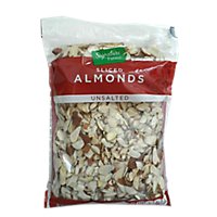 Signature Farms Almonds Sliced Unsalted - 16 OZ - Image 1