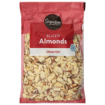 Signature Farms Almonds Sliced Unsalted - 16 OZ