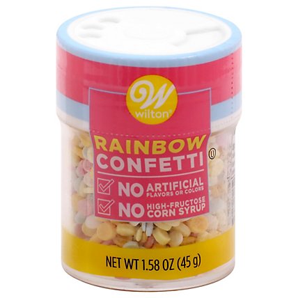 Wilton Rainbow Confetti - 1.58 OZ - Image 3