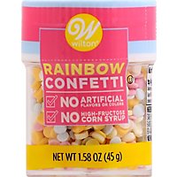Wilton Rainbow Confetti - 1.58 OZ - Image 2
